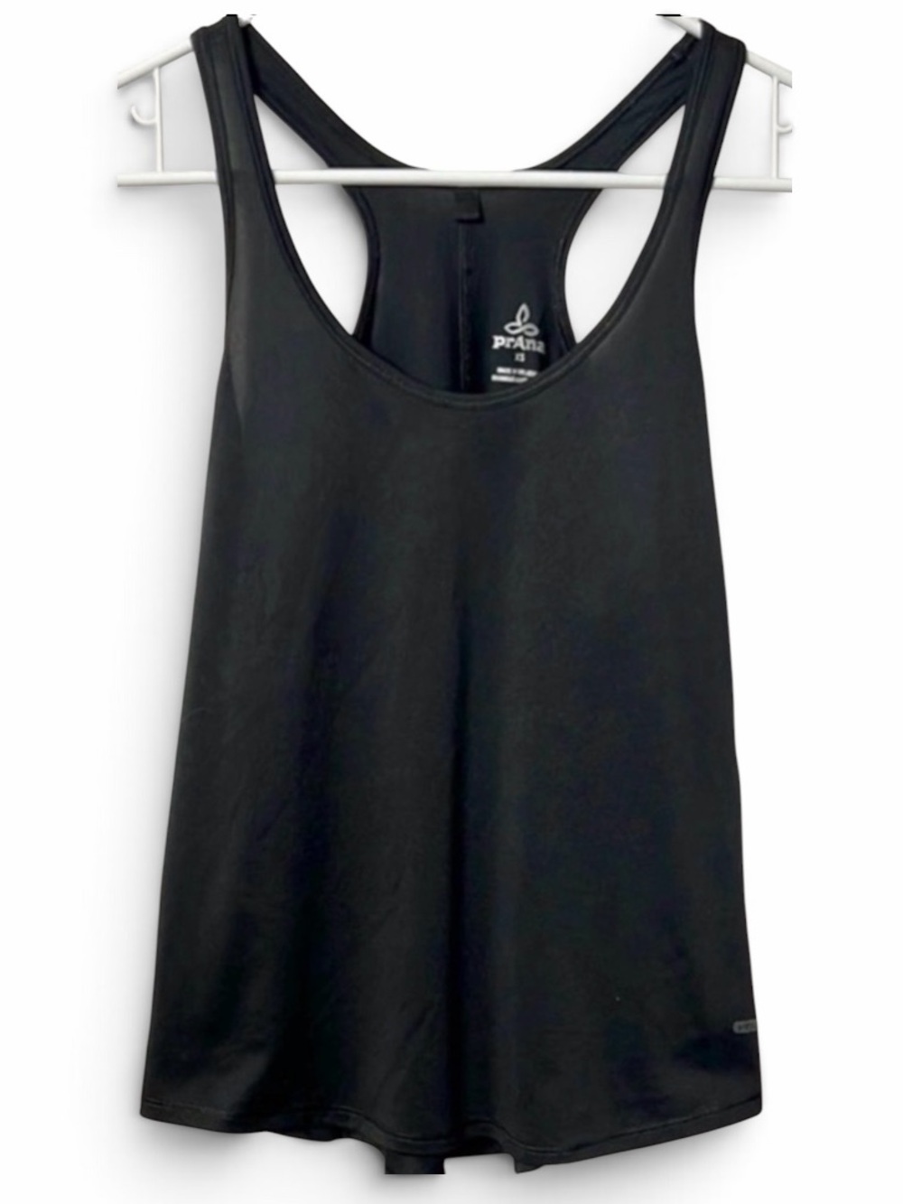 prAna Black Everyday Racerback Women's Tank Top Size XS